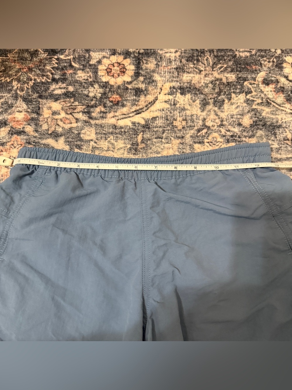 🦋 Patagonia| Women’s Baggies 5” Shorts XXS Pigeon Blue Recycled Nylon Hiking - Picture 8 of 8